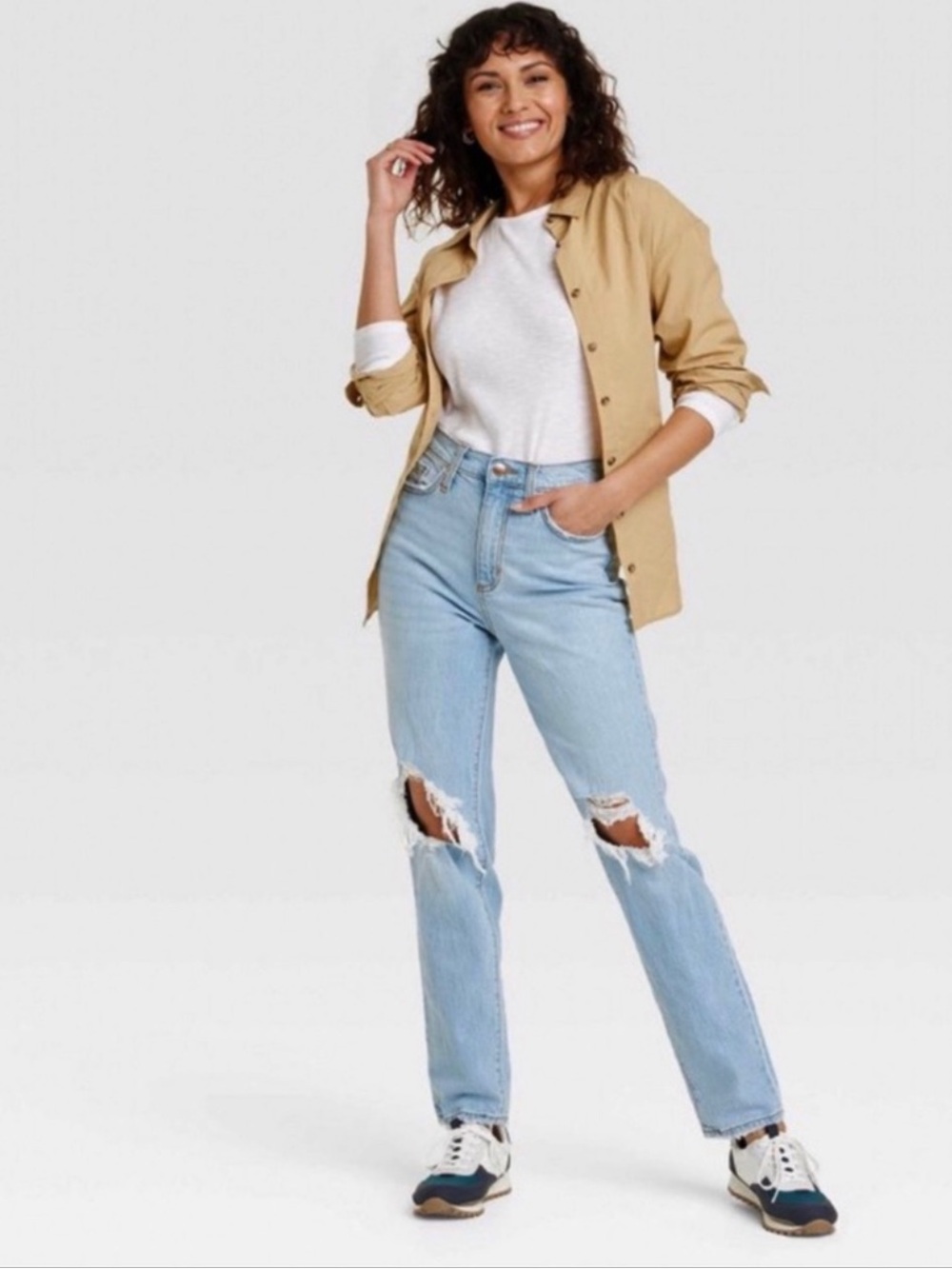 Universal Thread Vintage Straight Distressed Jeans